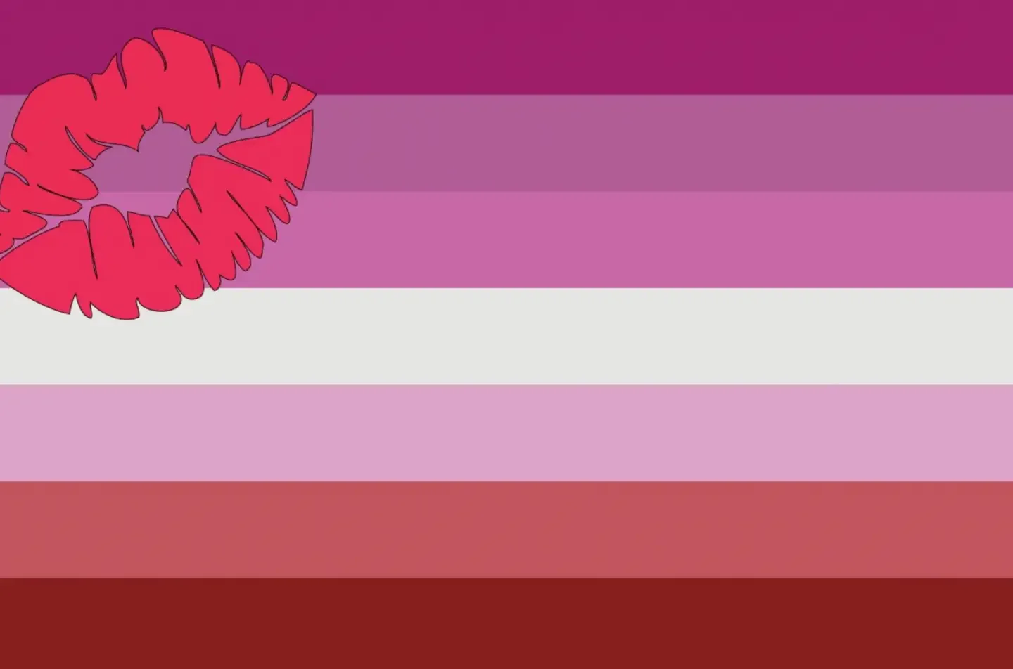 The Original Lesbian Pride Flag
